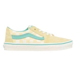 NWOB VANS SK8 Low 'Checkerboard Banana Cream' Sneaker Size 10